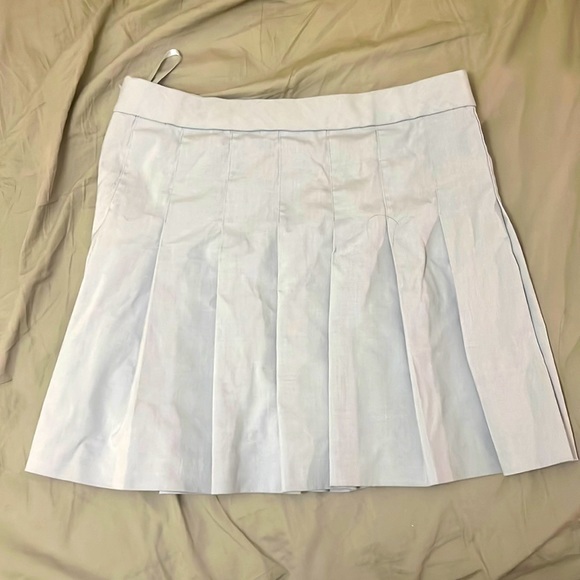 Uniqlo Skirts Uniqlo Light Blue Short Skirt Poshmark